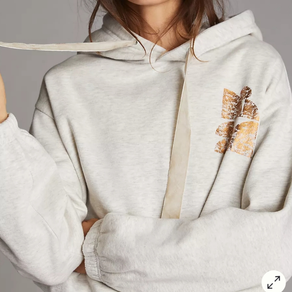 ANTHROPOLOGIE Foiled Hoodie - Picture 4 of 5